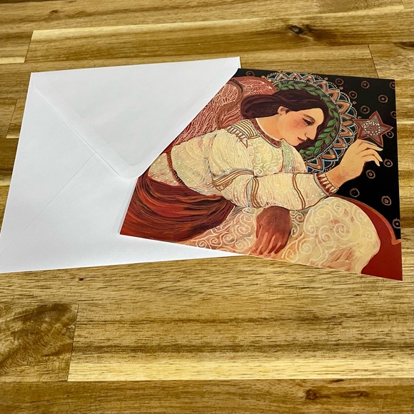 Southern Living B. Gallagher The World Was Calm 12 Blank Note Cards Festive - Picture 5 of 9